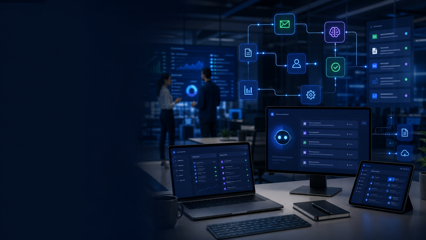 Automatizace procesů, AI asistenti a propojené workflow
